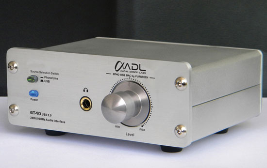 Alpha Design Labs GT40 USB DAC/Phonostage/Headphone Amplifier