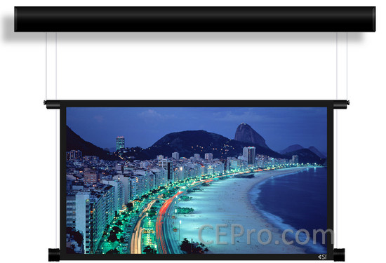 Black Diamond Motorized Projection Screens